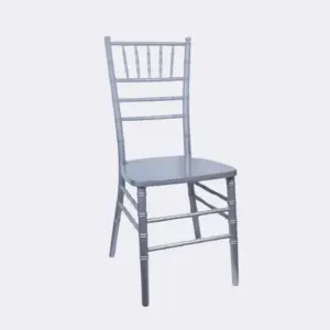 Silla Tiffany Plateada