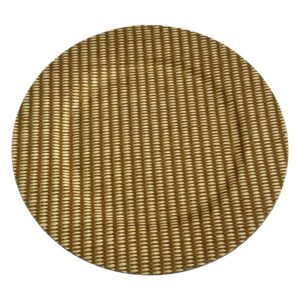 Plato Base Tipo Mimbre de Melamina