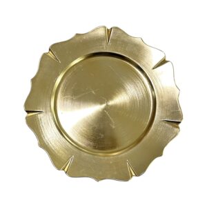 Plato Base Dorado de Pasta