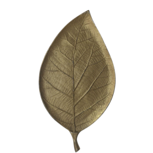 Hoja Decorativa Color Dorado