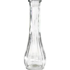 Florero de Cristal Clear