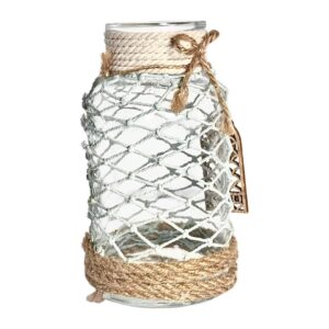 Botella Marina Decorativa con Malla