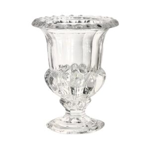 Florero Mini de Cristal con Boca Ancha