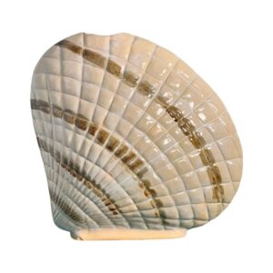 Pieza Decorativa de Cerámica Tipo Caracol
