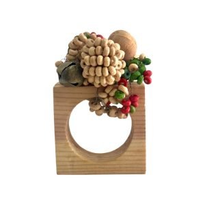 Servilletero Madera Estilo Rústico