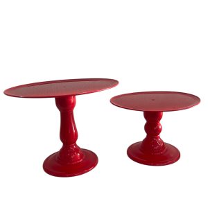 Elevador en Melamina  L/M Color Rojo