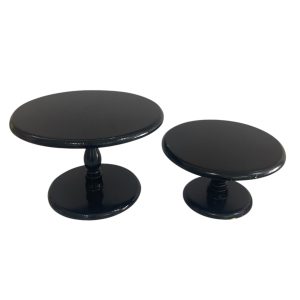 Elevador de Madera Color Negro