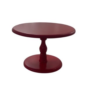 Elevador de Madera Color Rojo