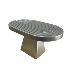 Elevador de Melamina Color Plateado