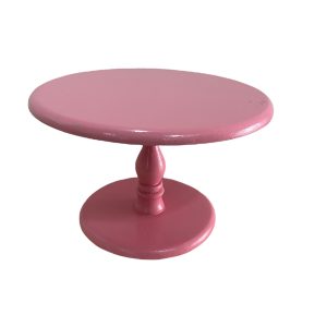 Elevador de Madera Color Rosa