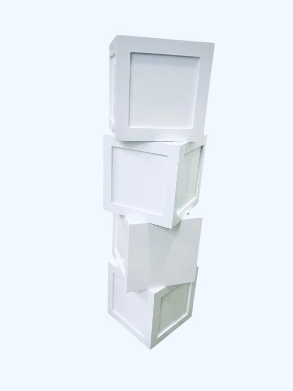 Cubos Blancos Decorativos
