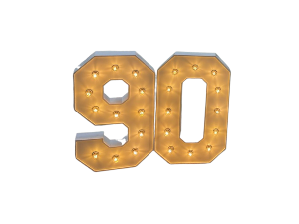 Numeros con Luces