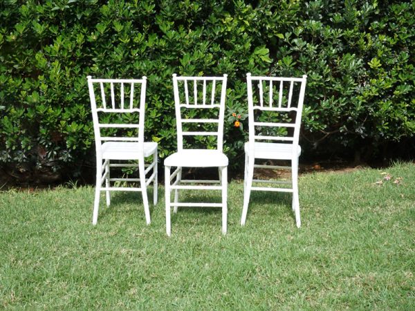 Silla Tiffany Blanca - Imagen 3