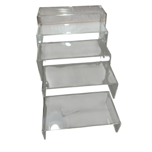 Elevador Rectangular Clear de Melamina