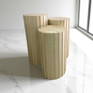 Taburete Estilo Rustico