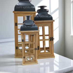 Candelabro Tipo Jaula Rustica