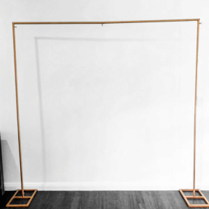 Mampara de Hierro Dorada