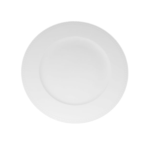Plato Buffet Blanco Liso