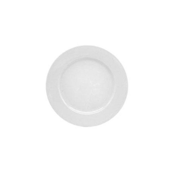 Plato de Postre Blanco Liso